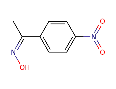 Molecular Structure of 73744-35-1 ((Z)-1-(4-nitrophenyl)ethanone oxime)
