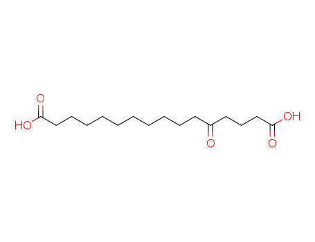 Molecular Structure of 3974-28-5 (5-Oxohexadecanedioic Acid)
