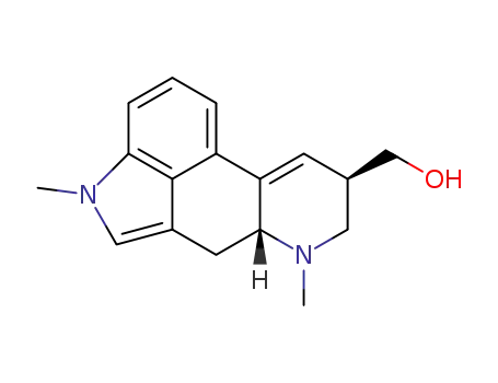 Molecular Structure of 5572-96-3 (1-Methyllysergol)