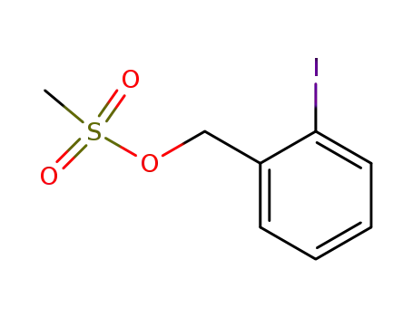 Benzenemethanol, 2-iodo-, methanesulfonate