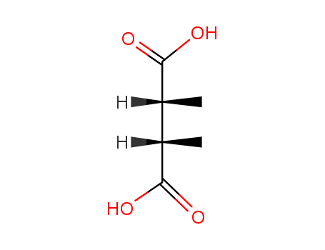 Butanedioic acid,2,3-dimethyl-, (2R,3S)-rel- cas  608-40-2