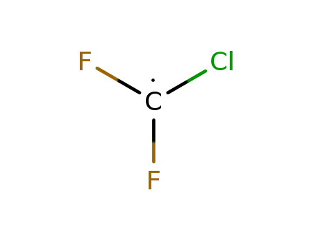 Molecular Structure of 1691-89-0 (Chlorodifluoromethyl radical)