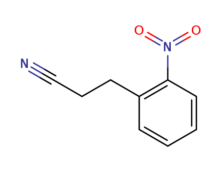 Benzenepropanenitrile, 2-nitro-