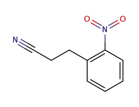 Benzenepropanenitrile, 2-nitro-