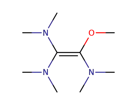 Molecular Structure of 36555-00-7 (Tris(dimethylamino)methoxy-ethylen)
