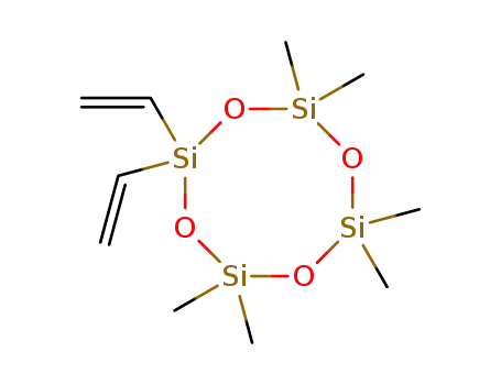 Molecular Structure of 433725-45-2 (2,2,4,4,6,6-hexamethyl-8,8-divinylcyclotetrasiloxane)