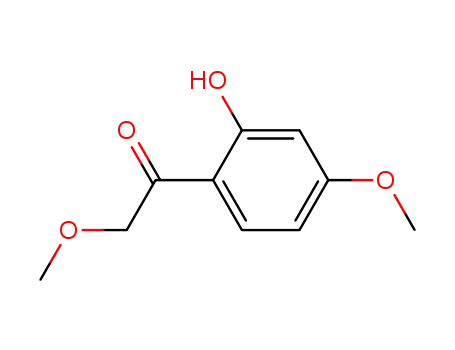 Molecular Structure of 4940-44-7 (2'-hydroxy-2,4'-dimethoxyacetophenone)