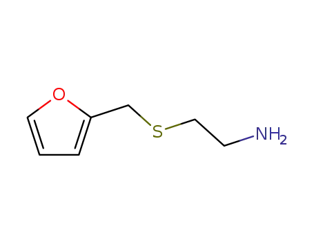 Molecular Structure of 36415-21-1 (2-(FURFURYLTHIO)ETHYLAMINE)