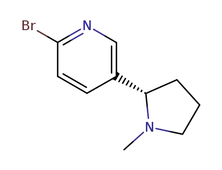Molecular Structure of 96400-85-0 (6-Bromonicotine)