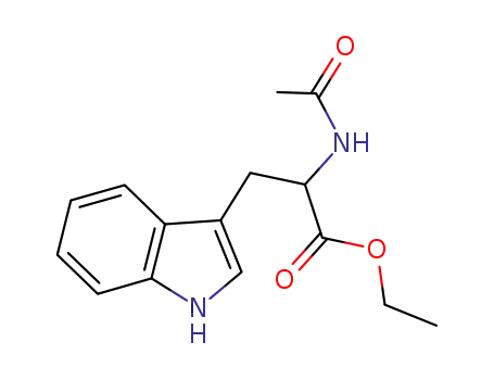 rac-(R*)-2-(アセチルアミノ)-3-(1H-インドール-3-イル)プロパン酸エチル