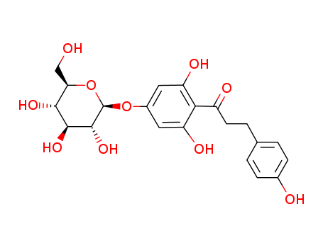 1-Propanone,1-[4-(&acirc;-D-glucopyranosyloxy)-2,- 6-dihydroxyphenyl]-3-(4-hydroxyphenyl)-