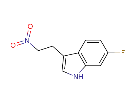 Molecular Structure of 937256-55-8 (3-(2-nitroethyl)-6-fluoroindole)