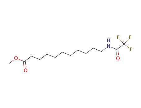 Molecular Structure of 17634-52-5 (methyl 11-[N-(trifluoroacetyl)amino]undecanoate)