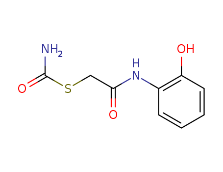 Carbamothioic acid,S-[2-[(2-hydroxyphenyl)amino]-2-oxoethyl] ester cas  5428-96-6