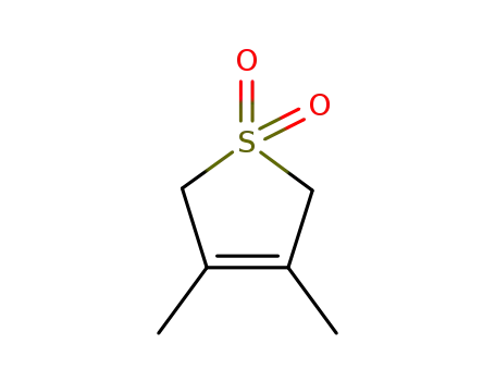 Molecular Structure of 18214-56-7 (3,4-dimethyl-2,5-dihydrothiophene 1,1-dioxide)