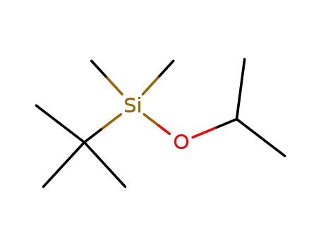 Molecular Structure of 17348-66-2 (t-butyldimethylIsopropoxylsilane)