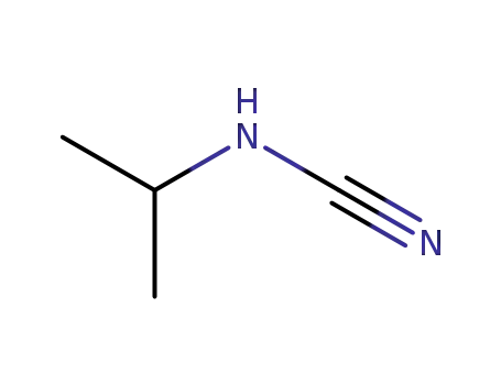 Molecular Structure of 35695-49-9 (Cyanamide, (1-methylethyl)-)