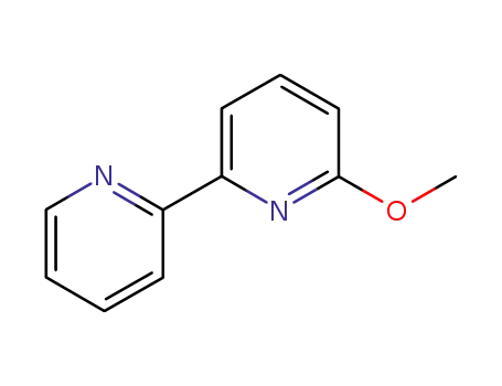 Molecular Structure of 54015-96-2 (2,2'-Bipyridine, 6-methoxy-)