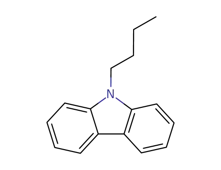 Molecular Structure of 1484-08-8 (9-butyl-9H-carbazole)