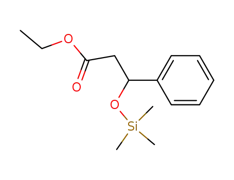 3-phenyl-3-<(trimethylsilyl)oxy>propanoate d'ethyle