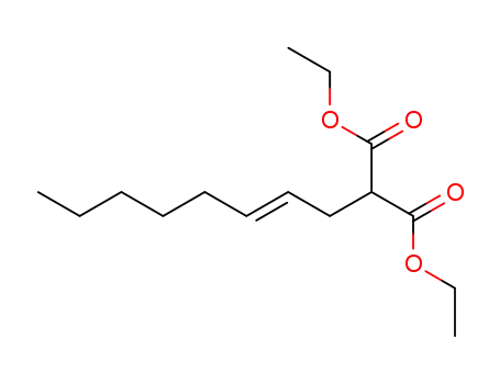 Propanedioic acid, 2-octenyl-, diethyl ester, (E)-
