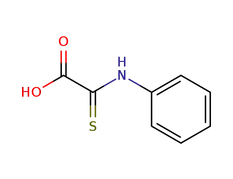 Molecular Structure of 6890-75-1 (Phenylaminothioxoacetic Acid)