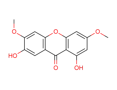 9H-Xanthen-9-one, 1,7-dihydroxy-3,6-dimethoxy-