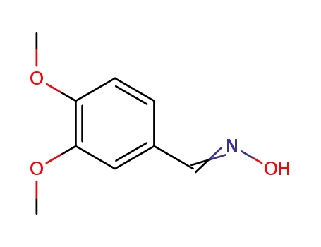 Molecular Structure of 2169-98-4 (3,4-Dimethoxy-benzaldoxim)