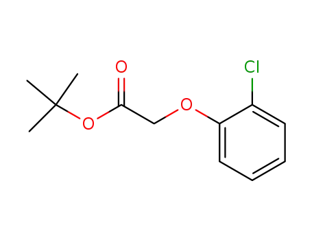Molecular Structure of 36304-23-1 (tert-butyl 2-(2-chlorophenoxy)acetate)