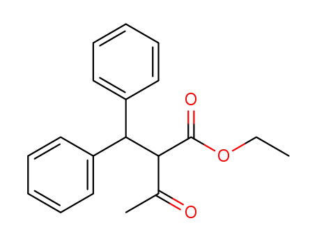 Benzenepropanoic acid, a-acetyl-b-phenyl-, ethyl ester