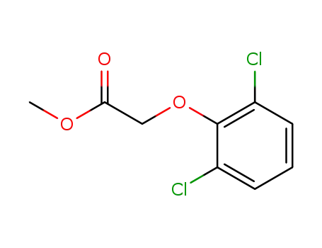 Molecular Structure of 1928-49-0 (Acetic acid, (2,6-dichlorophenoxy)-, methyl ester)
