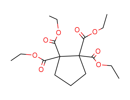 Molecular Structure of 50708-47-9 (1,1,2,2-Cyclopentantetracarbonsaeure-tetraethylester)