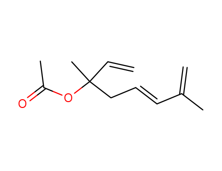 1,5,7-Octatrien-3-ol,3,7-dimethyl-, acetate, (5E)- (9CI)