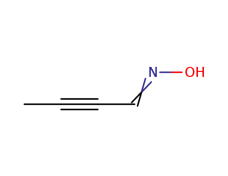 Molecular Structure of 313048-10-1 (but-2-ynal oxime)