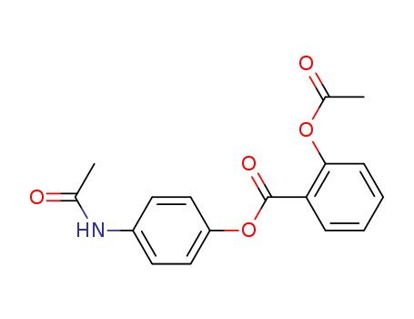 Benzoic acid,2-(acetyloxy)-, 4-(acetylamino)phenyl ester