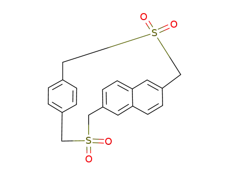 2,13-Dithia<3>(2,6)naphthalino<3>paracyclophan-S,S,S',S'-tetroxid