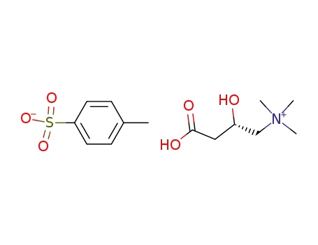 Toluene-4-sulfonate((S)-3-carboxy-2-hydroxy-propyl)-trimethyl-ammonium;
