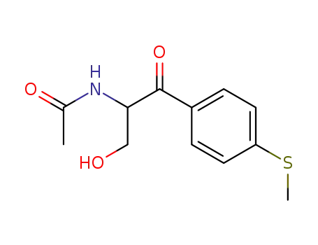 Molecular Structure of 38423-42-6 (N-{3-hydroxy-1-[4-(methylsulfanyl)phenyl]-1-oxopropan-2-yl}acetamide)