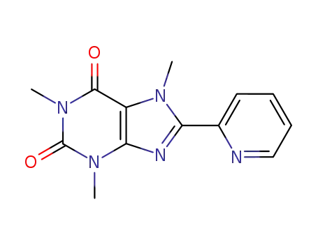 1,3,7-trimethyl-8-(pyridin-2-yl)-xanthine