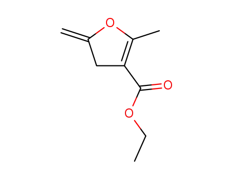 3-Furancarboxylic acid, 4,5-dihydro-2-methyl-5-methylene-, ethyl ester