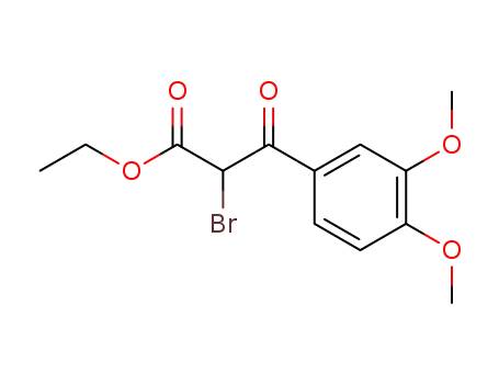 ethyl 2-bromo-3-(3,4-dimethoxyphenyl)-3-oxo-propanoate