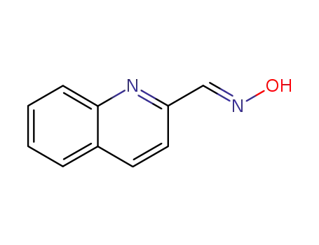 Molecular Structure of 126921-73-1 ((E)-2-quinolinecarbaldehyde oxime)