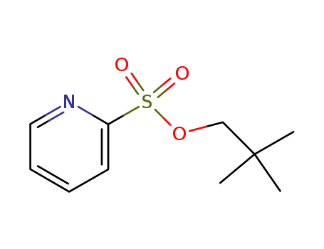Molecular Structure of 111480-81-0 (Pyridyl-2-neopentylsulfonate)