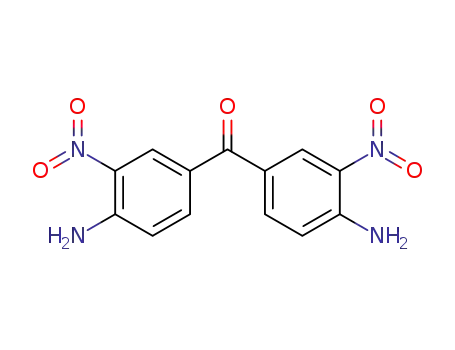 Molecular Structure of 19014-16-5 (Methanone, bis(4-amino-3-nitrophenyl)-)