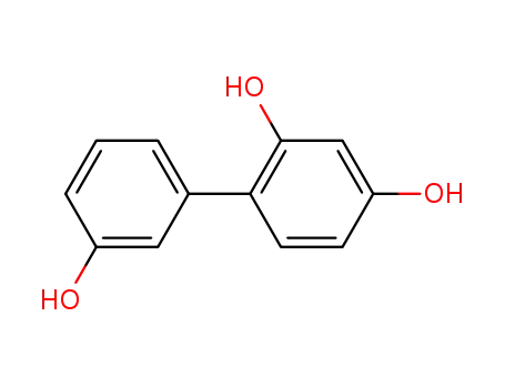 Molecular Structure of 4190-05-0 ([1,1'-biphenyl]-2,3',4-triol)