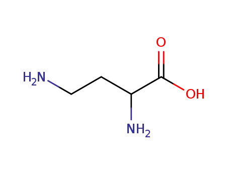 Molecular Structure of 305-62-4 (2,4-DIAMINO-BUTYRIC ACID)