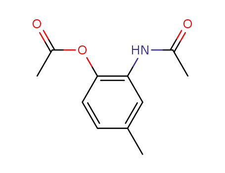 Molecular Structure of 75813-74-0 (2-acetamido-4-methylphenyl acetate)