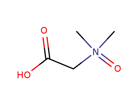 Molecular Structure of 19680-28-5 (Glycine, N,N-dimethyl-, N-oxide)