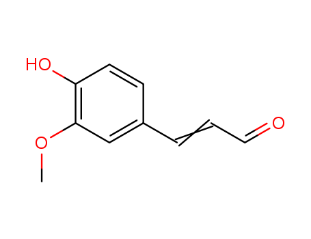 4-HYDROXY-3-METHOXYCINNAMALDEHYDECAS