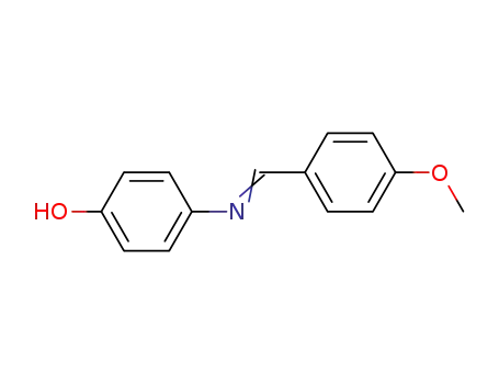 Molecular Structure of 3230-39-5 (4-(4-METHOXYBENZYLIDENE)-4-HYDROXYANILINE)